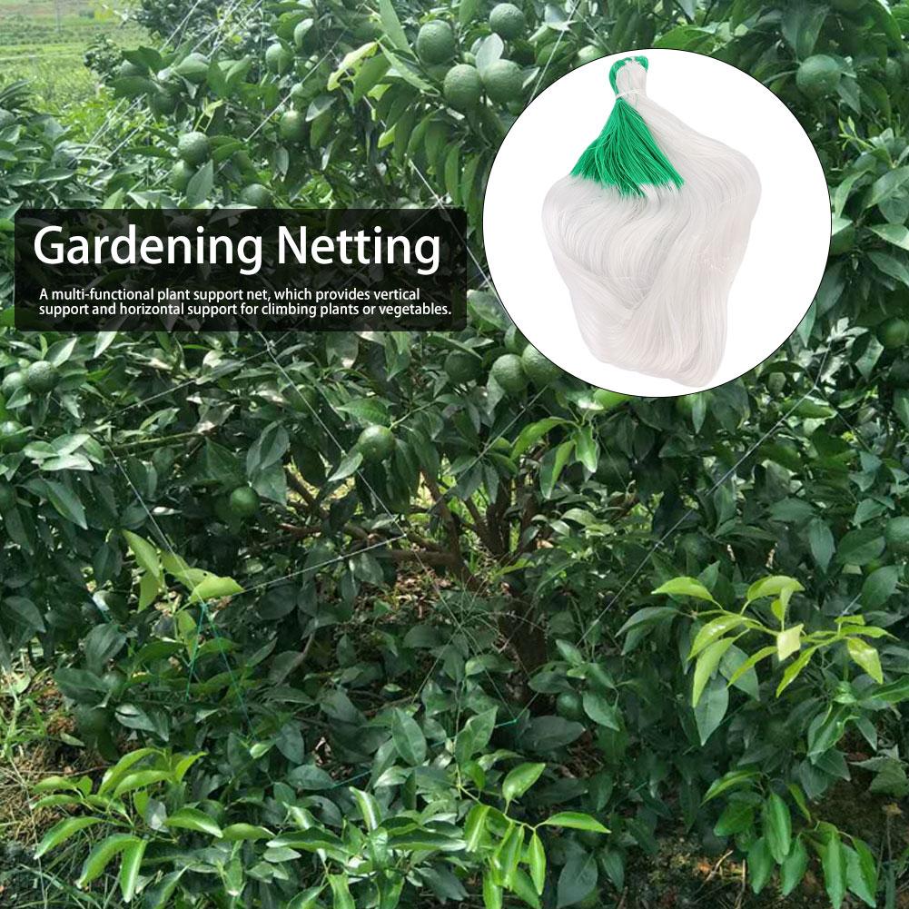 1.5x100m Trädgårdsnät Växtklätterstöd Nät Trädgårdsplanteringsverktyg Växttillväxtnät