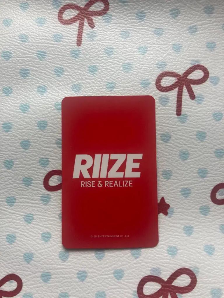 RIIZE Park Won Bin Photo Card HMV Lucky Card Won Bin Woobin Used