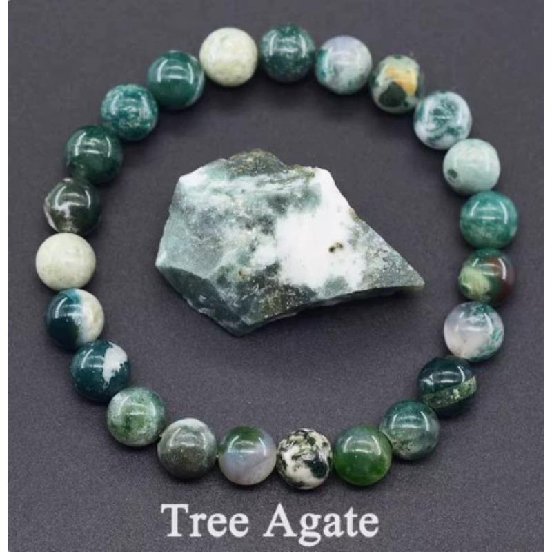 Amethyst Sunstone Lapis Lazuli Tiger Eye Handmade Agate Crystal Green Dongling Bracelet