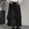 High-Grade Yamamoto-Style Irregular Buttoned Culottes for Men and Women