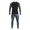 Men's Quick-Dry Summer Sports Set: Elastic T-Shirt & Breathable Vest for Outdoor Fitness and Running