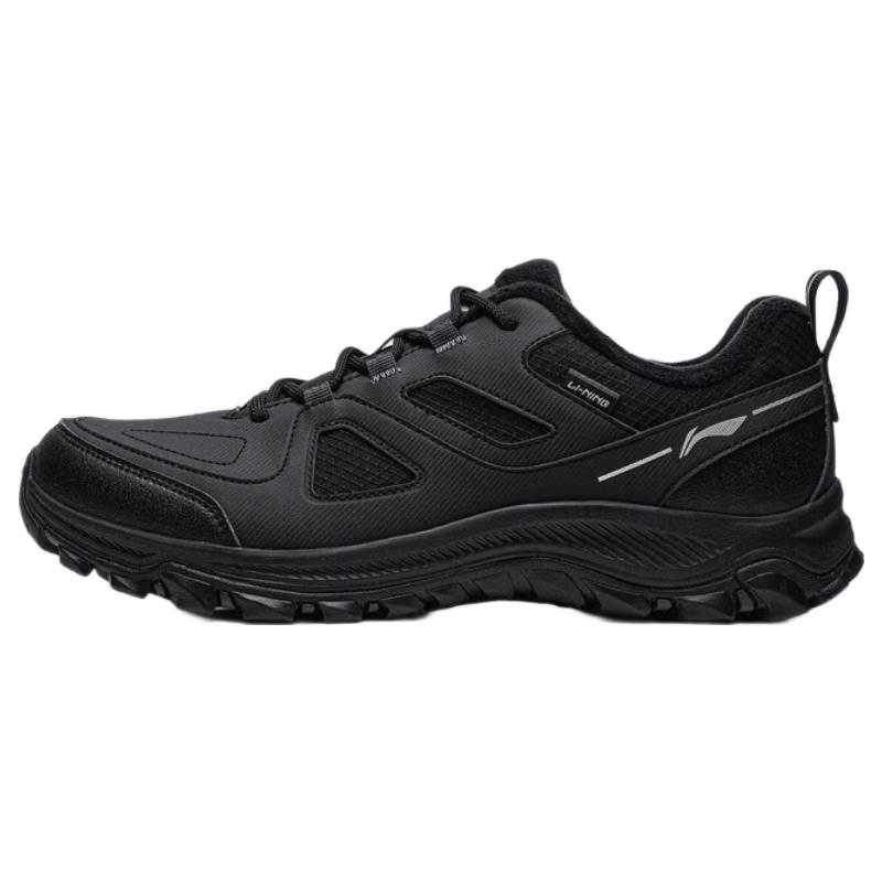 Li-Ning Men's Fleece-Lined Warm Casual Running Shoes