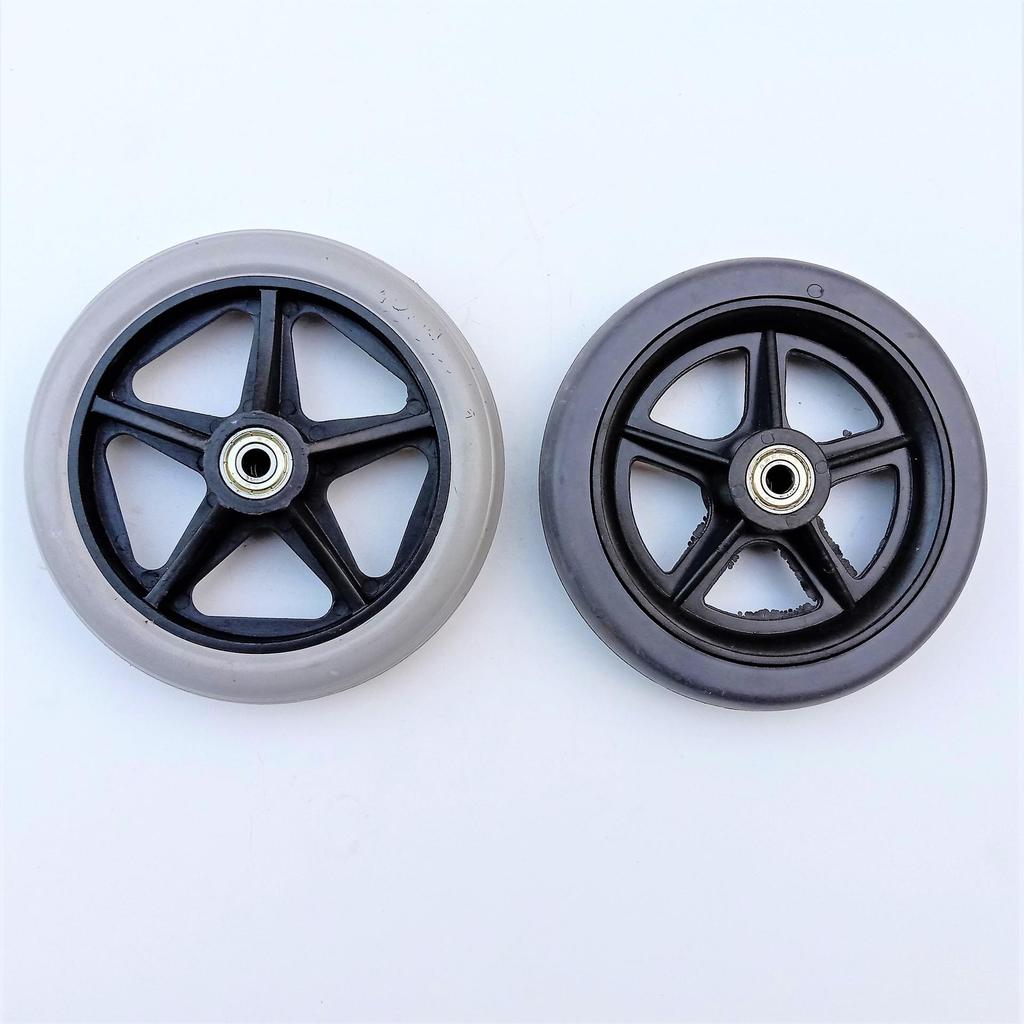 Single TPR Caster Wheel for Wheelchair or Medical Equipment
