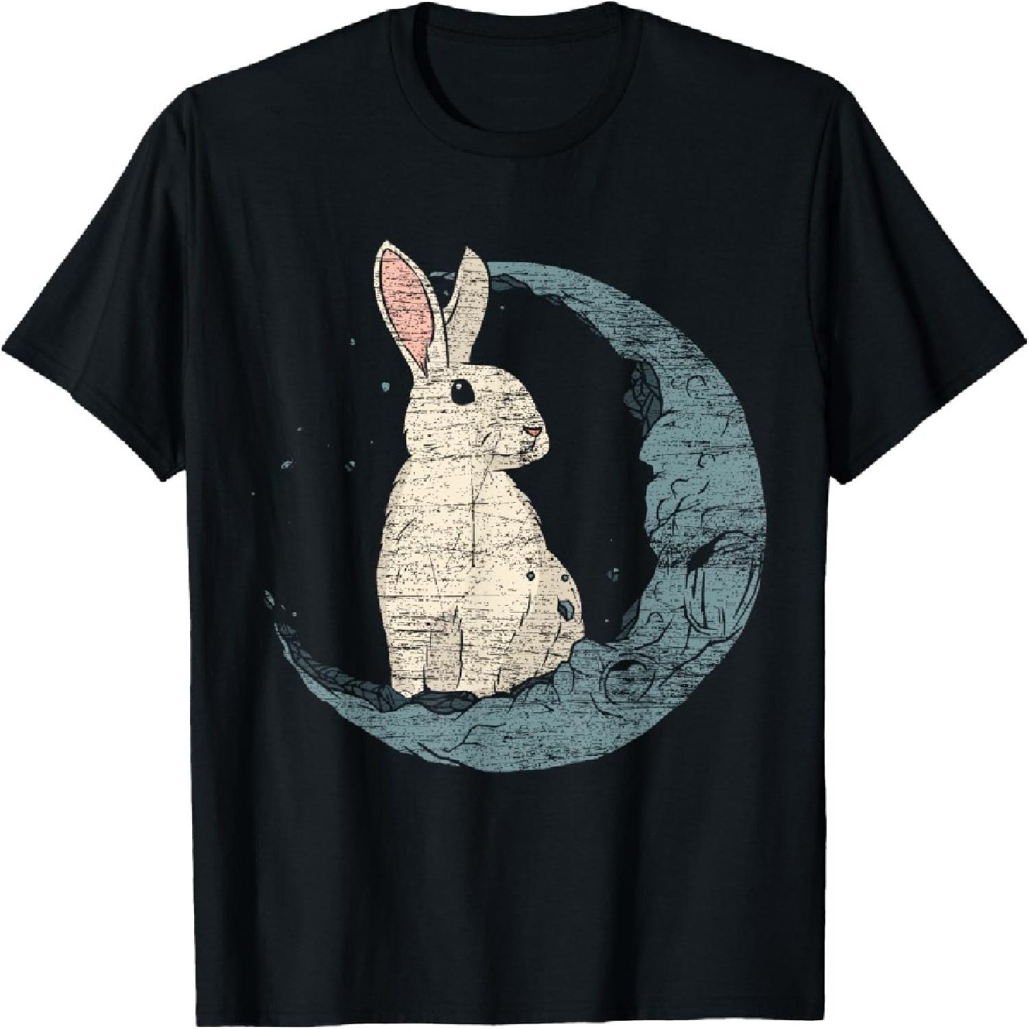 Moon Rabbit T-Shirt XXXXXL разноцветный