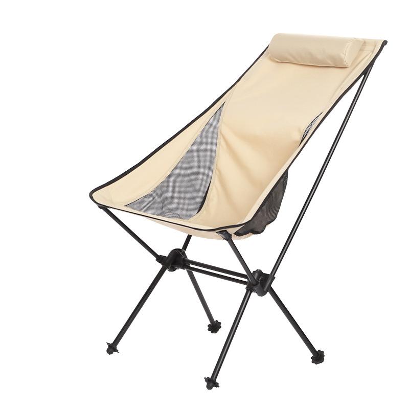 Outdoor Camping Ultralight Folding Chair Travel Chair Fishing BBQ Hiking Strong High Load 150kg Beach Oxford Cloth Fishing Chair