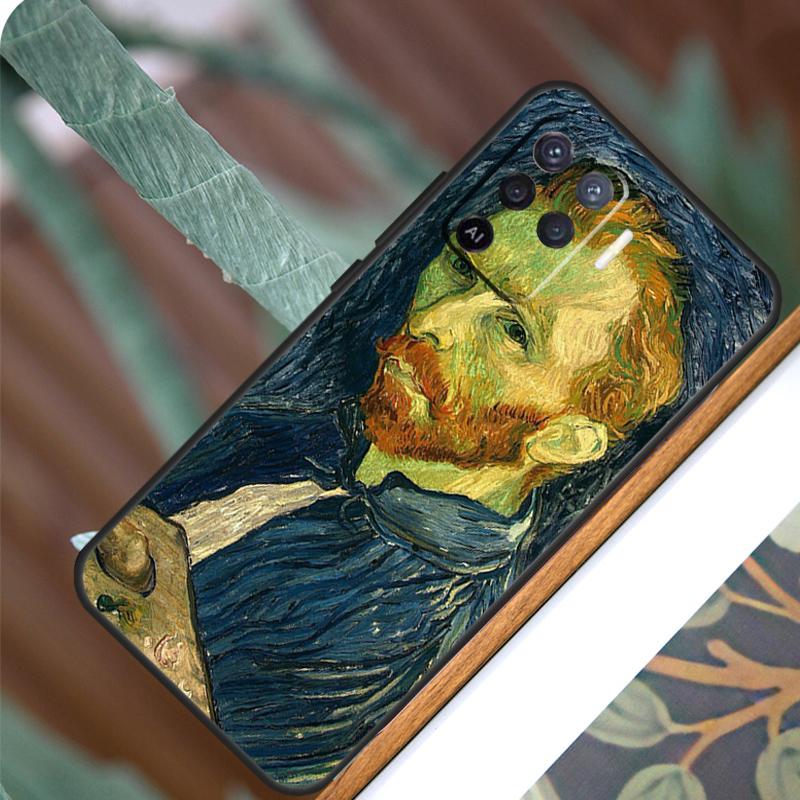 

Чехол для OPPO A17 A16 A15 A79 A58 A78 A98 A74 A94 A77 A5 A9 A96 A76 A52 A72 A53S A54S Картины Звездная ночь Ван Гог OPPO A78 4G