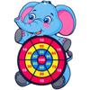 Cartoon Pattern Sticky Ball Children's Dart Board Dart Target Indoor and Outdoor Throwing Sticky Ball Interactive Game