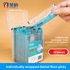 Dental Floss Picks, 50 Floss Boxes, Individual Packaging, Home Dental Hospital Dental Floss