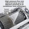 360° Swivel HVAC Coil Cleaning Nozzles 1/4" Quick Connect Coil Cleaning Tool  Underbody Cleaning