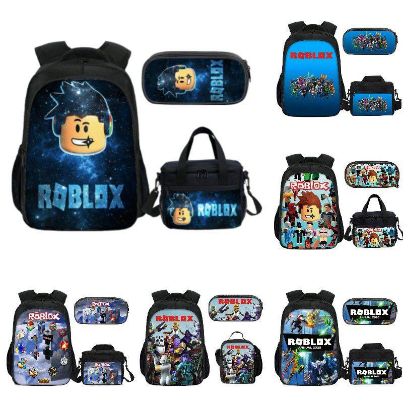 Roblox Backpack Set 3 Pieces For Travel Sports And More