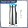 , Insulated Jug, Stainless Steel Vacuum Carafe, Leak Beverage Dispenser, Modern Design, And Cold