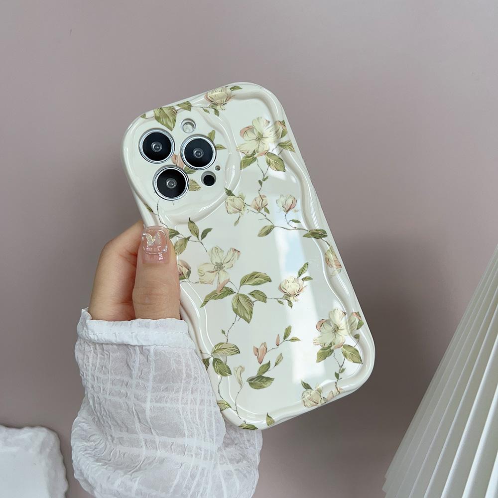 INS Cherry Daisy Case For Samsung Galaxy A57 A37 A56 A16 A06 A17 A07 A55 A54 A26 A36 A34 A15 A35 A25 A53 A52 A14 A23 A24 A04 A32