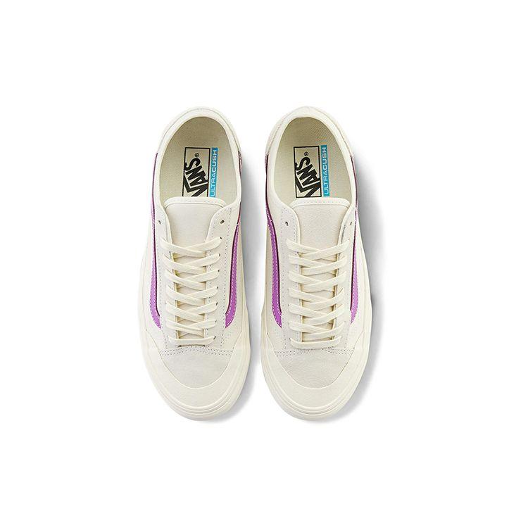 Vans Style 36 Decon SF Simple Casual Low-Top Skate Shoes Unisex Sneaker White Purple VN0A5HFF2Z2
