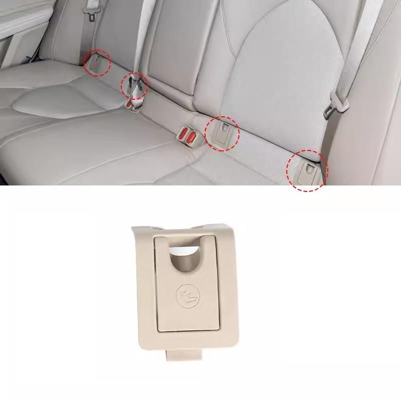 For Toyota Camry 2018 for Avalon + Car Rear Child Seat Buckle Cover Safety Cover Plate Accessories