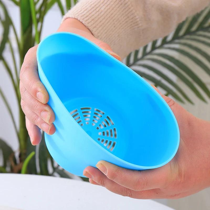 Flower Pot Round Planters Candy Color Succulents Plant Pot Office Desktop Balcony Home Garden Decoration Outdoor Potted 5 Sizes