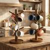 Space Saving Coffee Mug Holder Decorative Mug Hanging Display Rack Cup Hanger  Party