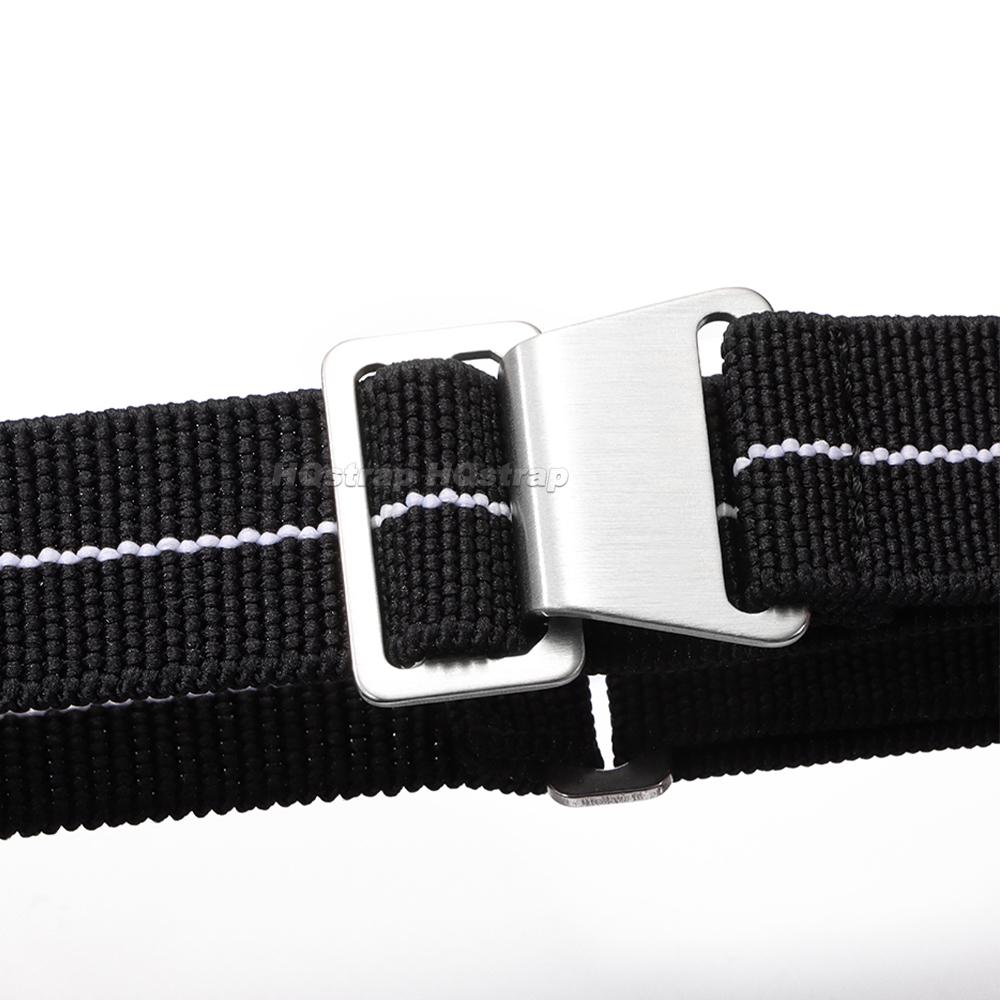 18mm 20mm 22mm Französische Truppen Fallschirm Elastisches Nylon Uhrenarmband Smartwatch Armband Männer Frauen Sportarmband Universelles Armband