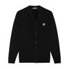 Karl Lagerfeld Tricotaje Unisex Negru Decolteu în V Moderat M26Z2203999