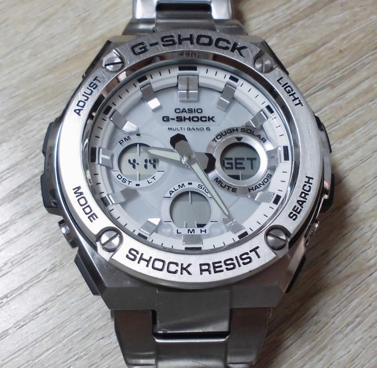 

[USED] Extreme! Casio G-Shock GST-W110D Radio-Controlled Solar Watch, G-Steel