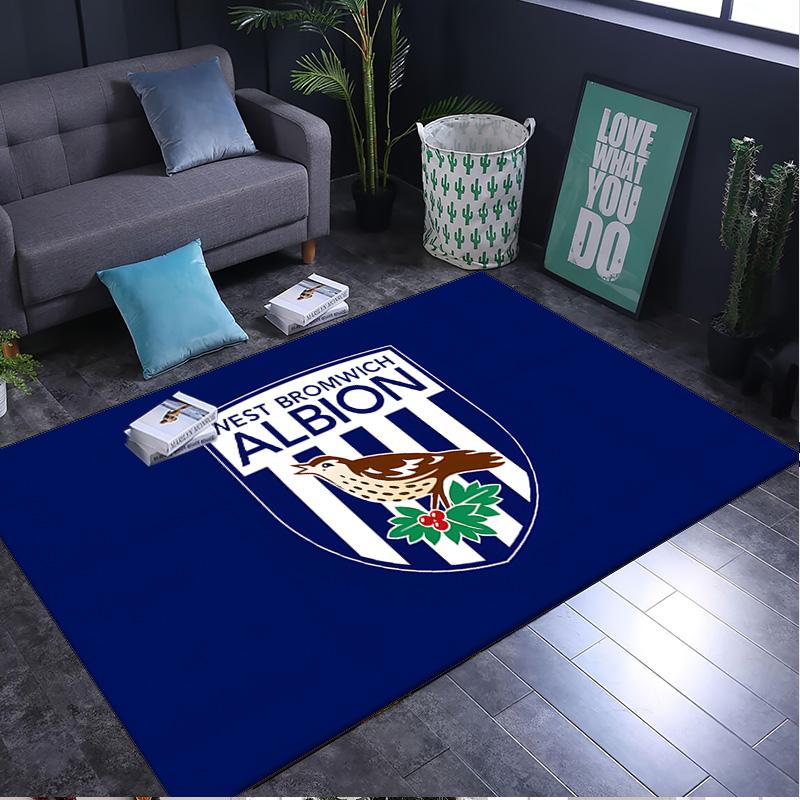 1PC rug Bromwich Albion  Carpet, Chair Rug,Area Rug for Office Bedroom living rooms bedroom, Doormat decor Christmas fan gifts