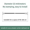 No Drill Adjustable Shower Curtain Rod Extendable Tension Heavy Duty for Bathroom Closet Room Divider Use