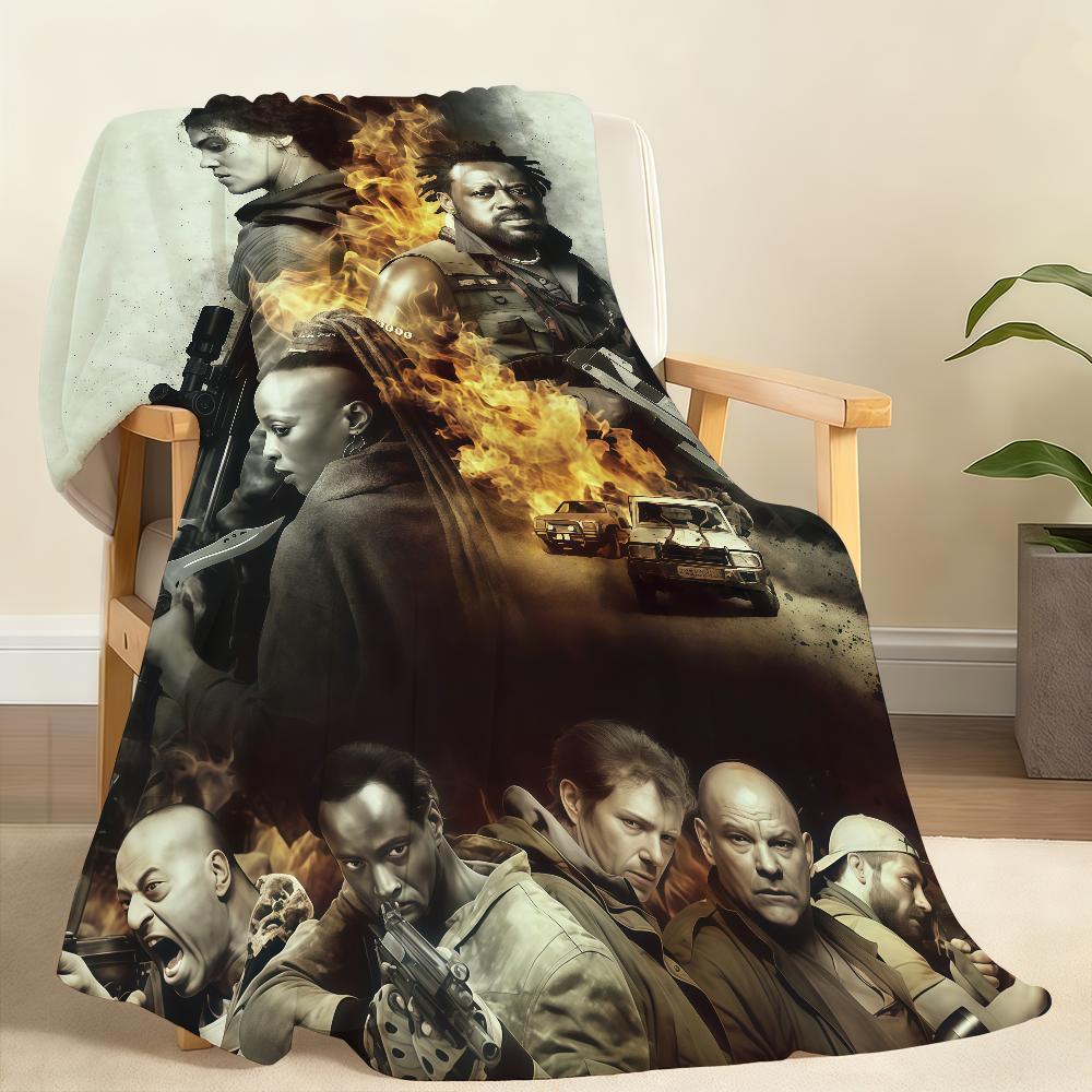 Movie H Hunting J Jessica S B BrokS Blanket Soft Throw Blanket for Home Bedroom Bed Sofa Picnic Travel Office Rest Blanket Gift