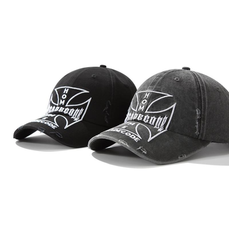 Street retro big head circumference couple cap hat men's and women's sunshade enlarged and deepened soft top baseball cap