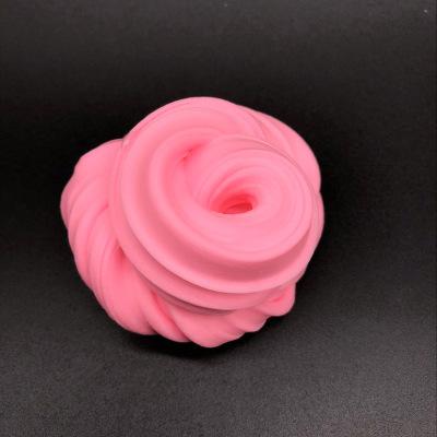 35g Macaron Color Fluffy Slime Toys DIY Squishy Kids Toy With Box Polymer Light Soft Clay Modeling Clay Plasticine Cloud Slime