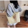 Large-capacity bag women's summer versatile new simple shoulder bag premium texture commuter tote bag