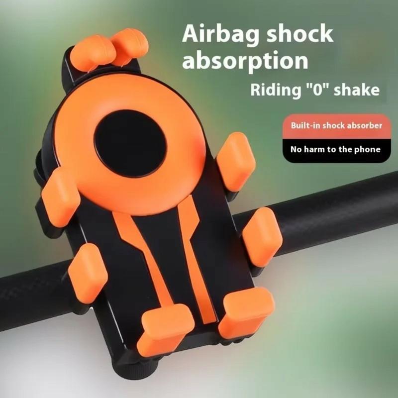 Motorcycle Phone Mount Holder Motorcycle Cellphone Mount, Bike Phone Handlebar Clamp for 4.7-7inch Phone