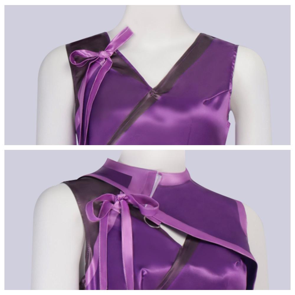 Mileena Cosplay Costume Mortal Kombat 11 Halloween Role Play Outfit for Women