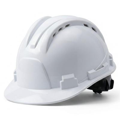 Men's Breathable ABS Construction Safety Helmet - Three-Rib Design, Thickened for Enhanced Protection