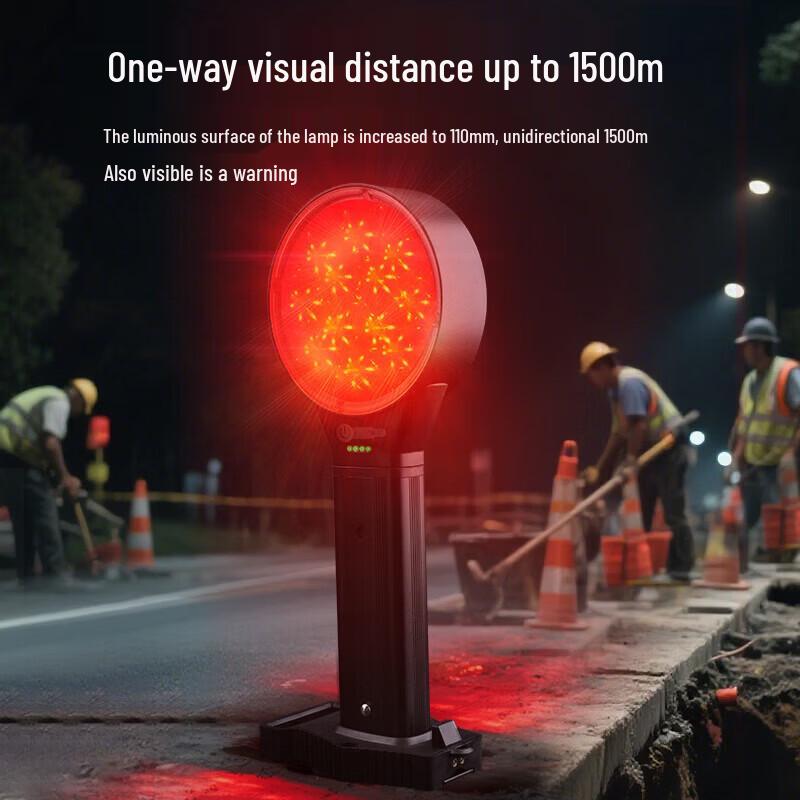 SupFire Retractable Magnetic Rail Warning Light