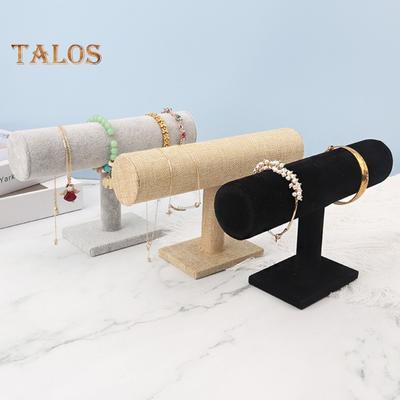 Watch Display Stand Bracelet Display Holder Stable Wooden Base Jewelry Shop Bangle Exhibition Storage Rack Retail Jewelry Organization Organizer