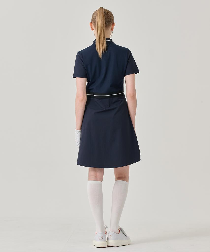 BILTMORE Women'S Ribbed Collar Dress