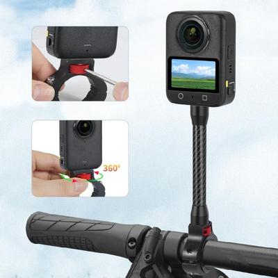 Schnelle Geschwindigkeits-Fahrradkamera-Halterung Aluminiumklemme Videoaufnahme Einfache Befestigung für 360 Action-Kamera-Zubehör