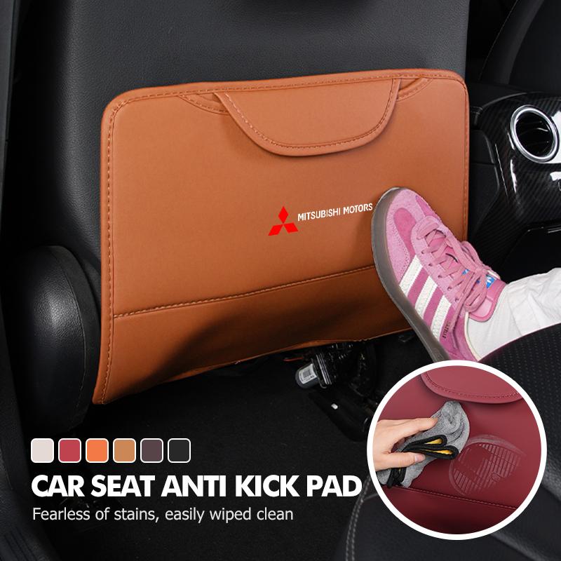 Car Seat Anti Kick Mats Back Storage Half Pack Anti Kick Mats Accessories For Mitsubishi Lancer ASX Pajero Mirage Attrage WJ4