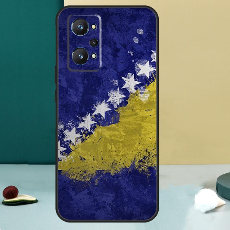 Bosnia and Herzegovina Flag For Realme GT 7 Pro GT 5 6 6T C67 C61 C55 C53 C51 C21Y C25S C75 10 11 12 13 14 Pro Plus Case