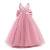 Vestito da Principessa per Bambina in Tessuto Raso e Tulle per Festa di Compleanno e Spettacolo