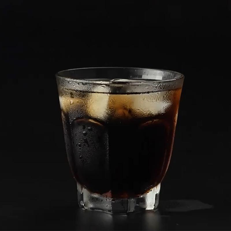 Bar Stackable Juice Glasses – Dishwasher Safe Drinking Glasses For Soda, Milk, Coke, Beer, Spirits –Durable Tempered Glass