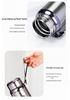 Portable Stainless Steel Insulated Water Cup for Men & Women - Large Capacity, Short, Stout, Ideal for Outdoor Sports & Car Use