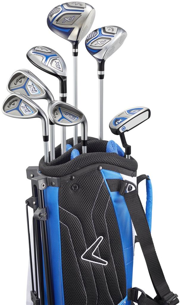 Callaway Club Set Junior 130cm caddy kryt hlavy XJ-3 (Výška - 150cm, 7dílná sada, taška, součástí)