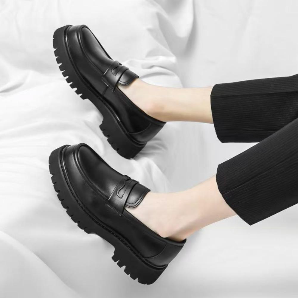 Men Leather Shoes Casual Loafers Shoes Slip on Dress Casual Spring Summer Business Formal Wedding Shoes Outdoor Tenis Masculino