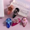 Multipurpose Nail Art Template Tool Flower Silicone Nail Art Mold Embossing Carving Templates for Nail Enthusiasts