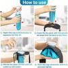 Ice Packs for Injuries Reusable 4 Pcs Cold & Hot Water Pack for Knee Shoulder Ankle Foot Elbow Face Finger, Soft Warm Heat Bag