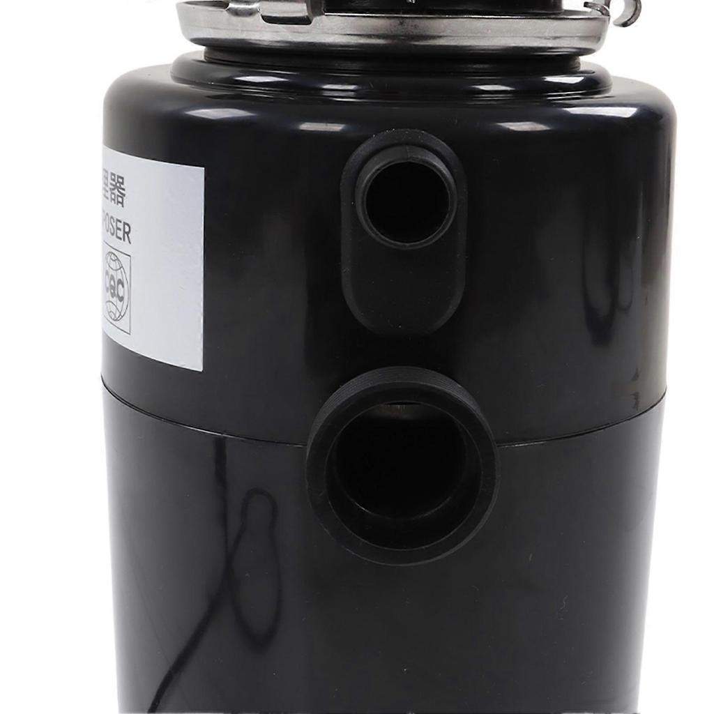 Kitchen Waste Disposer 1HP Power High Speed Large Torsion Low Noise Black Remote Control Food Garbage Disposal Crusher UK Plug 220‑240V