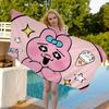 Cute O-OpanchuS-S Usagi Beach Towel Colorful Bath Towels For Girl Microfiber Quick Dry Sand Free Beach Yoga Spa Gym Pool