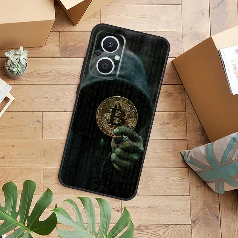 Bitcoins Coin Phone Case For OPPO Reno 14 12 11 13 F 10 Pro 8T 7 8 Lite OPPO Find X8 X6 X5 X9 Pro Cover