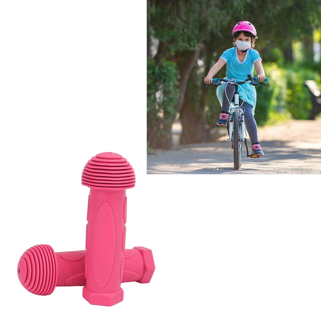 1 Pair   Kids Bike Handlebar Grips Rubber High Strength   Grips for Children Balance  