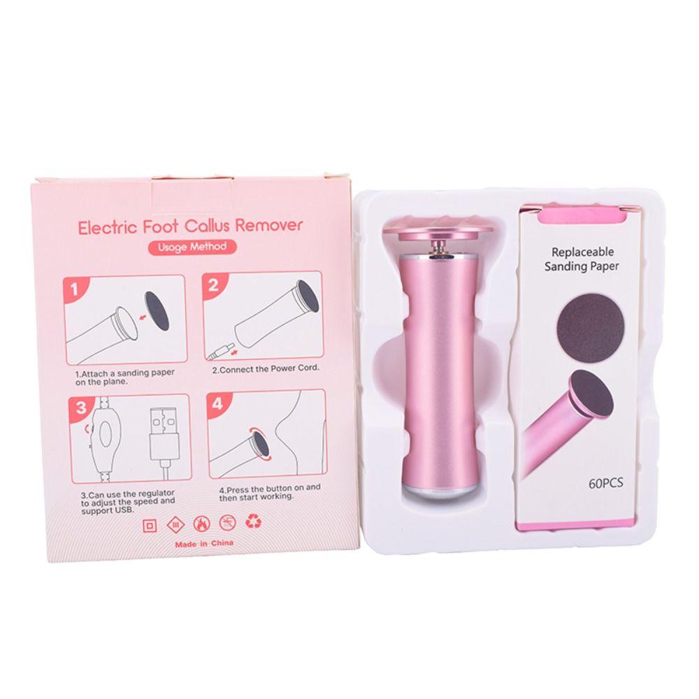 Scrubber Foot Grinder Electric Pedicure Tools Foot Exfoliator File Foot File Cuticle Callus Remover